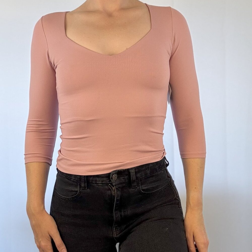 Blackmilk Pink Sweetheart Top